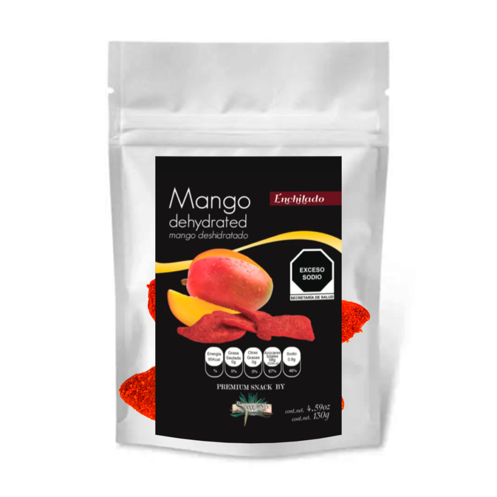 Mango Enchilado Deshidratado 130g Productos Naturales Saweya